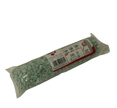 Emballeret mikrofiber moppesæt i plastikpose med etiket og produktinformation.