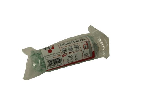 Pakke med mikrofiberklude i plastemballage med produktinformation og mærkning.